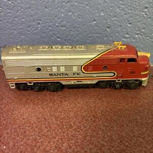 Tyco Mantua HO Santa Fe EMD F9  4015 Powered w/ Lights (C7B2)